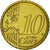 VATICAN CITY, 10 Euro Cent, 2012, MS(65-70), Brass, KM:385