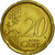 VATICAN CITY, 20 Euro Cent, 2012, MS(65-70), Brass, KM:386