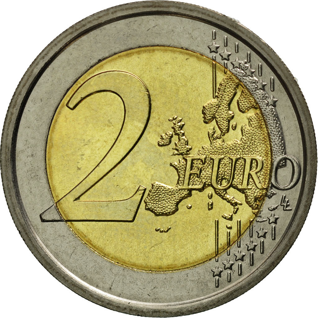 VATICAN CITY, 2 Euro, 2012, MS(65-70), Bi-Metallic, KM:389