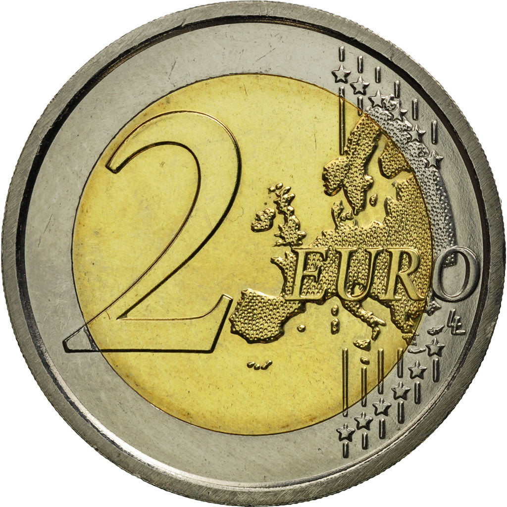 VATICAN CITY, 2 Euro, 2013, MS(65-70), Bi-Metallic, KM:389