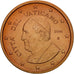 PAŃSTWO WATYKAŃSKIE, 2 Euro Cent, 2014, Rome, MS(65-70), Miedź platerowana