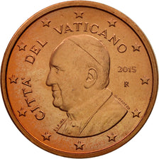 VATICAN CITY, 2 Euro Cent, 2015, MS(65-70), Copper Plated Steel
