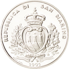 Coin, San Marino, 1000 Lire, 1995, MS(65-70), Silver, KM:332
