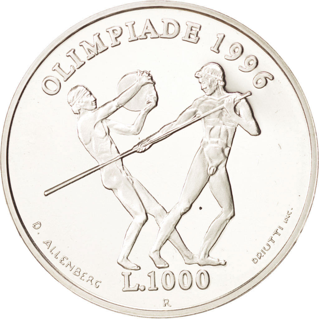 Münze, San Marino, 1000 Lire, 1995, STGL, Silber, KM:332