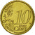 PAŃSTWO WATYKAŃSKIE, 10 Euro Cent, 2015, Rome, MS(65-70), Mosiądz