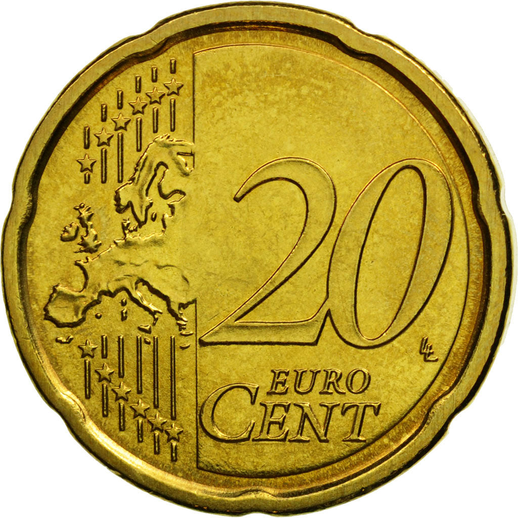 CITTÀ DEL VATICANO, 20 Euro Cent, 2014, FDC, Ottone
