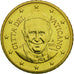 CITTÀ DEL VATICANO, 50 Euro Cent, 2015, FDC, Ottone