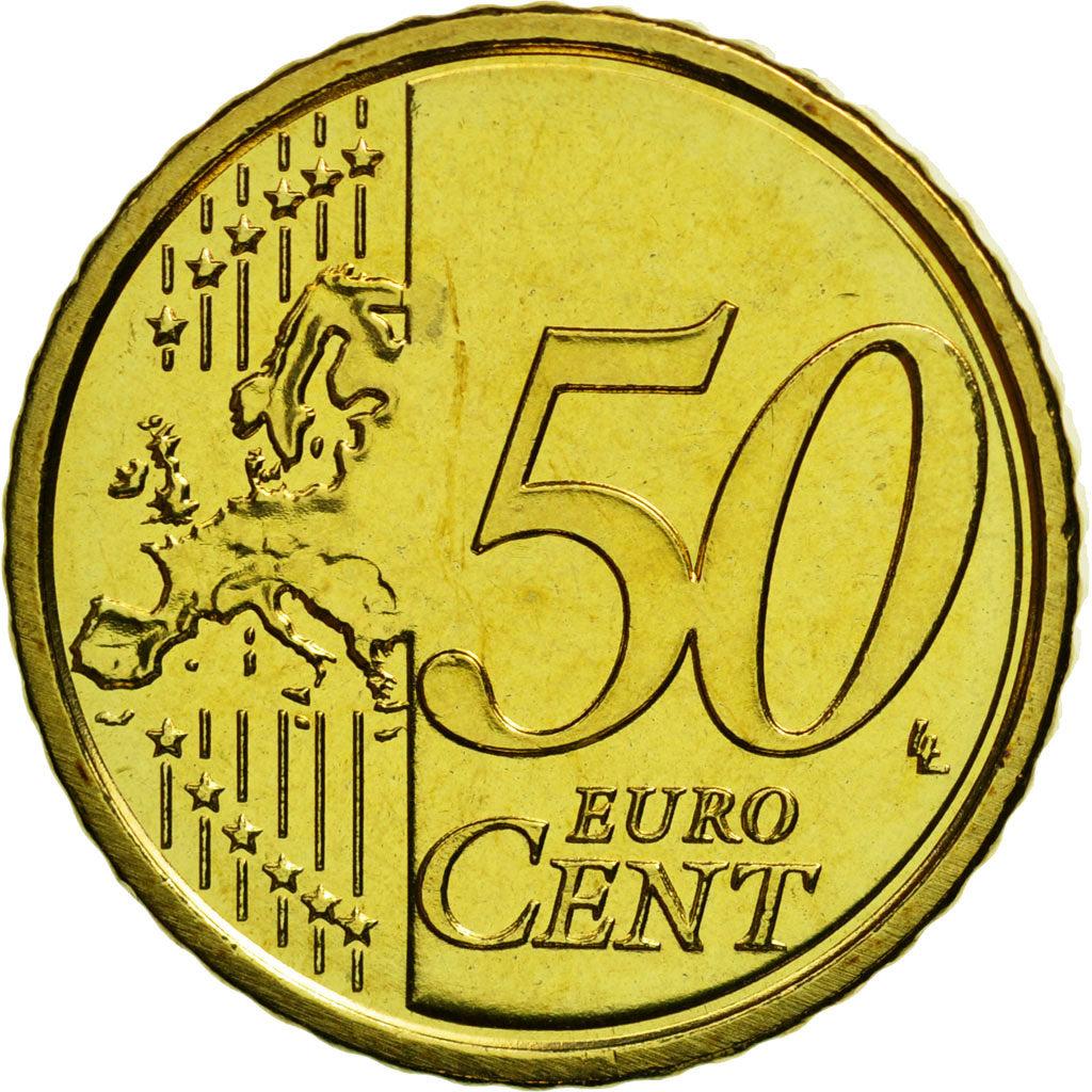 VATICAN CITY, 50 Euro Cent, 2016, MS(65-70), Brass