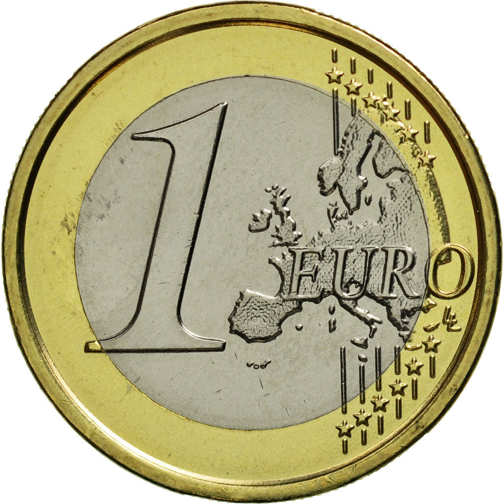 VATICAN CITY, 1 Euro, 2014, MS(65-70), Bi-Metallic
