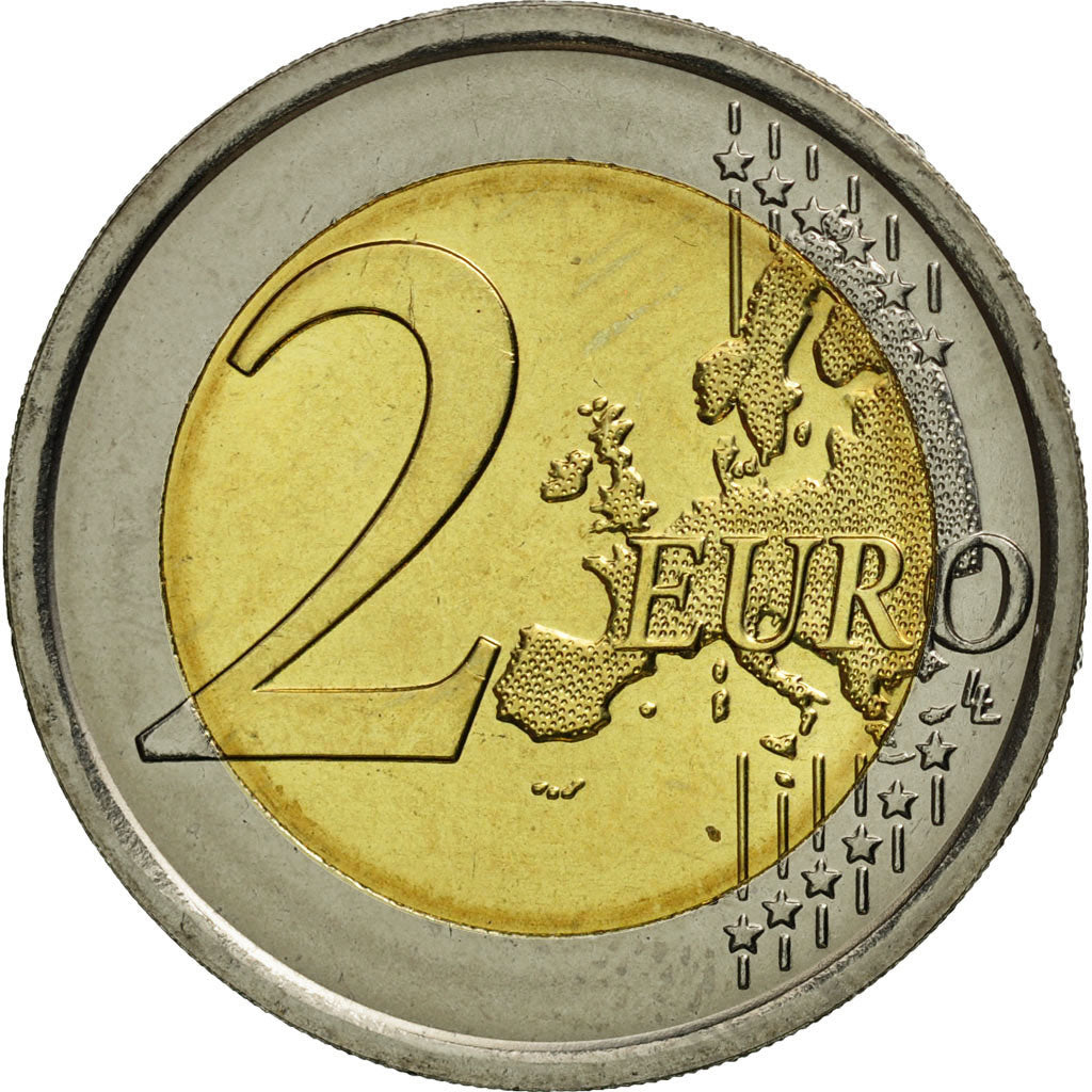 VATICAN CITY, 2 Euro, 2015, MS(65-70), Bi-Metallic