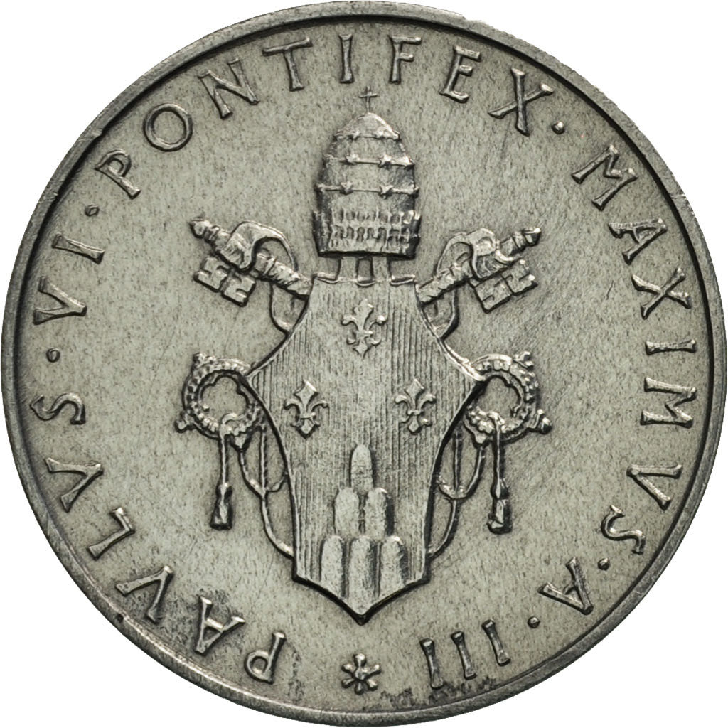 Cité du Vatican, Paul VI, Lira, 1965, Roma, FDC, Aluminium, KM:76.2