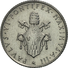 VATICAN CITY, Paul VI, 2 Lire, 1965, Roma, MS(65-70), Aluminum, KM:77.2
