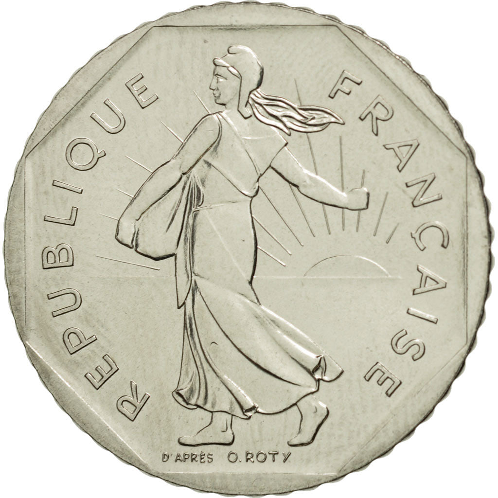 Münze, Frankreich, Semeuse, 2 Francs, 1981, Paris, STGL, Nickel, KM:942.1