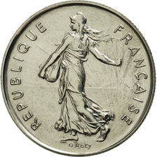Coin, France, Semeuse, 5 Francs, 1981, Paris, MS(65-70), Nickel Clad