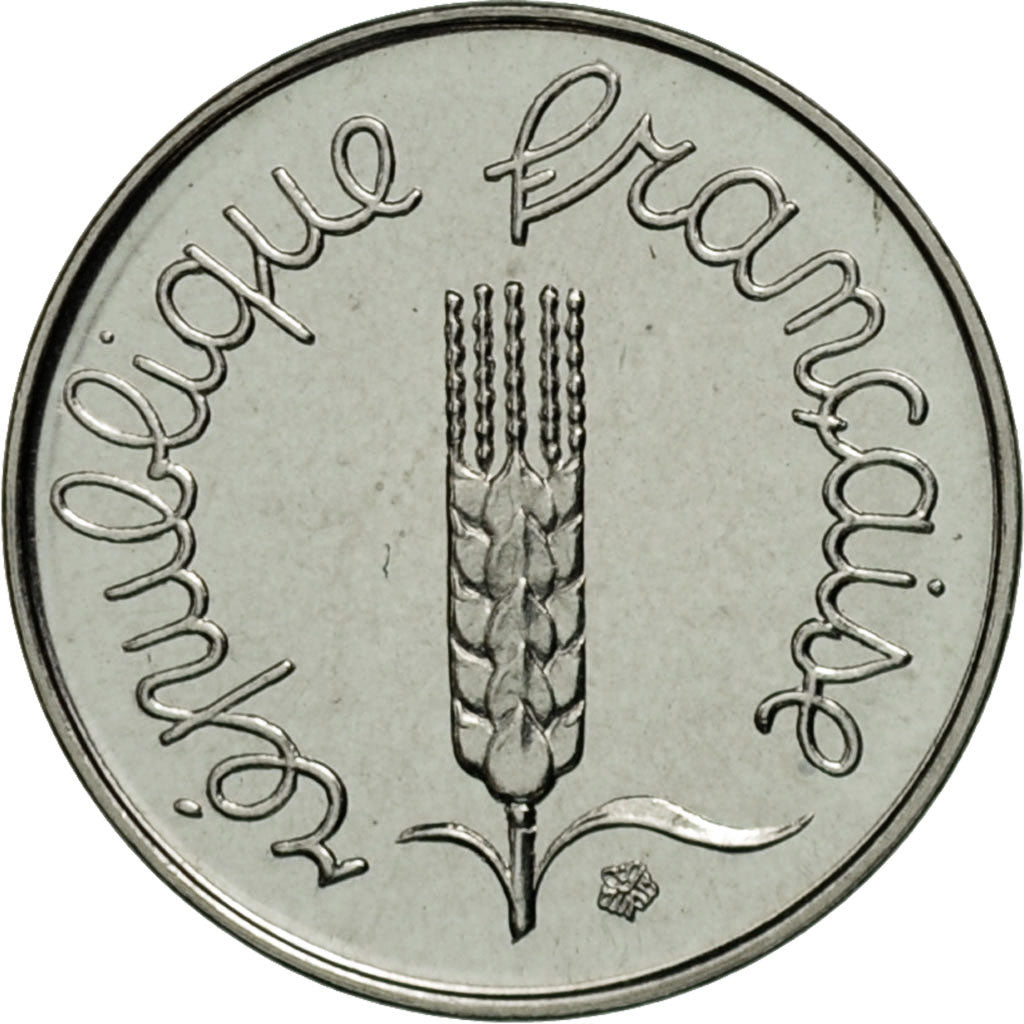 Monnaie, France, Épi, Centime, 1974, Paris, FDC, Stainless Steel, KM:928
