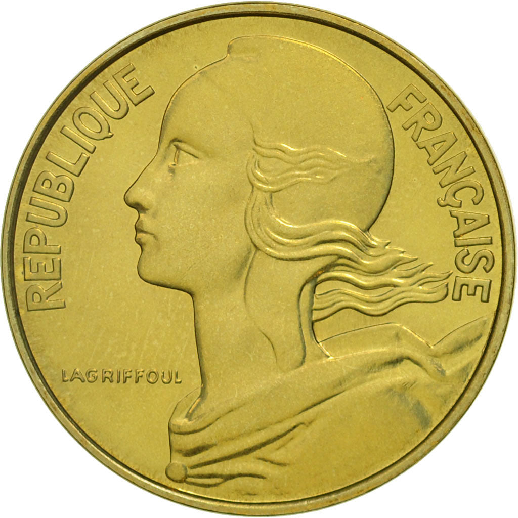 Monnaie, France, Marianne, 10 Centimes, 1974, Paris, FDC, Aluminum-Bronze