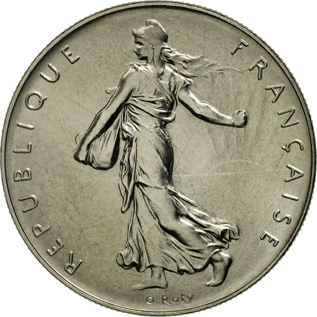 Monnaie, France, Semeuse, Franc, 1974, Paris, FDC, Nickel, KM:925.1, Gadoury:474