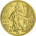 France, 50 Euro Cent, 2011, MS(65-70), Brass, KM:1412