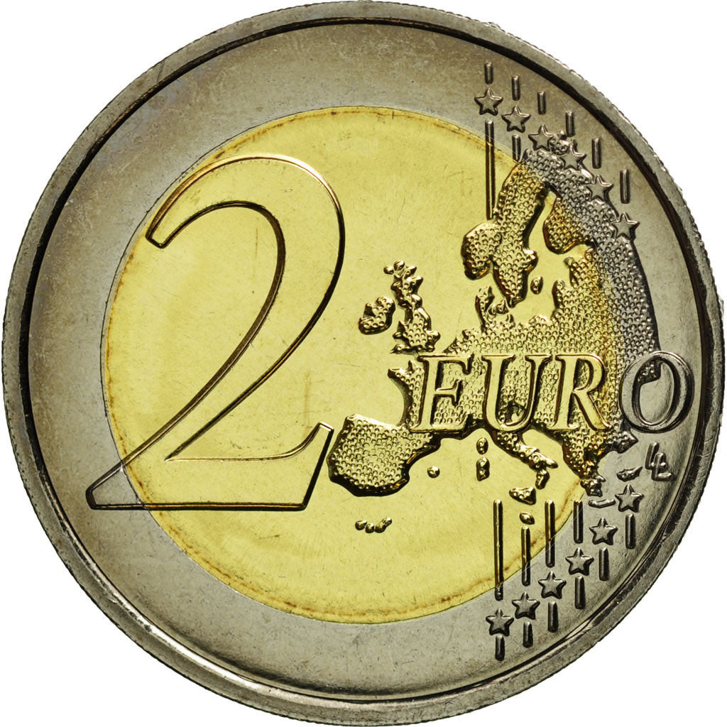France, 2 Euro, 2011, MS(65-70), Bi-Metallic, KM:1414