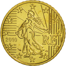 Coin, France, 50 Euro Cent, 2010, MS(65-70), Brass, KM:1412