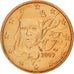 Moneta, Francja, 2 Euro Cent, 2009, Paris, MS(65-70), Miedź platerowana stalą