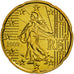Moneda, Francia, 20 Euro Cent, 2009, FDC, Latón, KM:1411