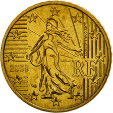 Francia, 50 Euro Cent, 2009, FDC, Latón, KM:1412
