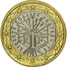 France, Euro, 2009, MS(65-70), Bi-Metallic, KM:1413