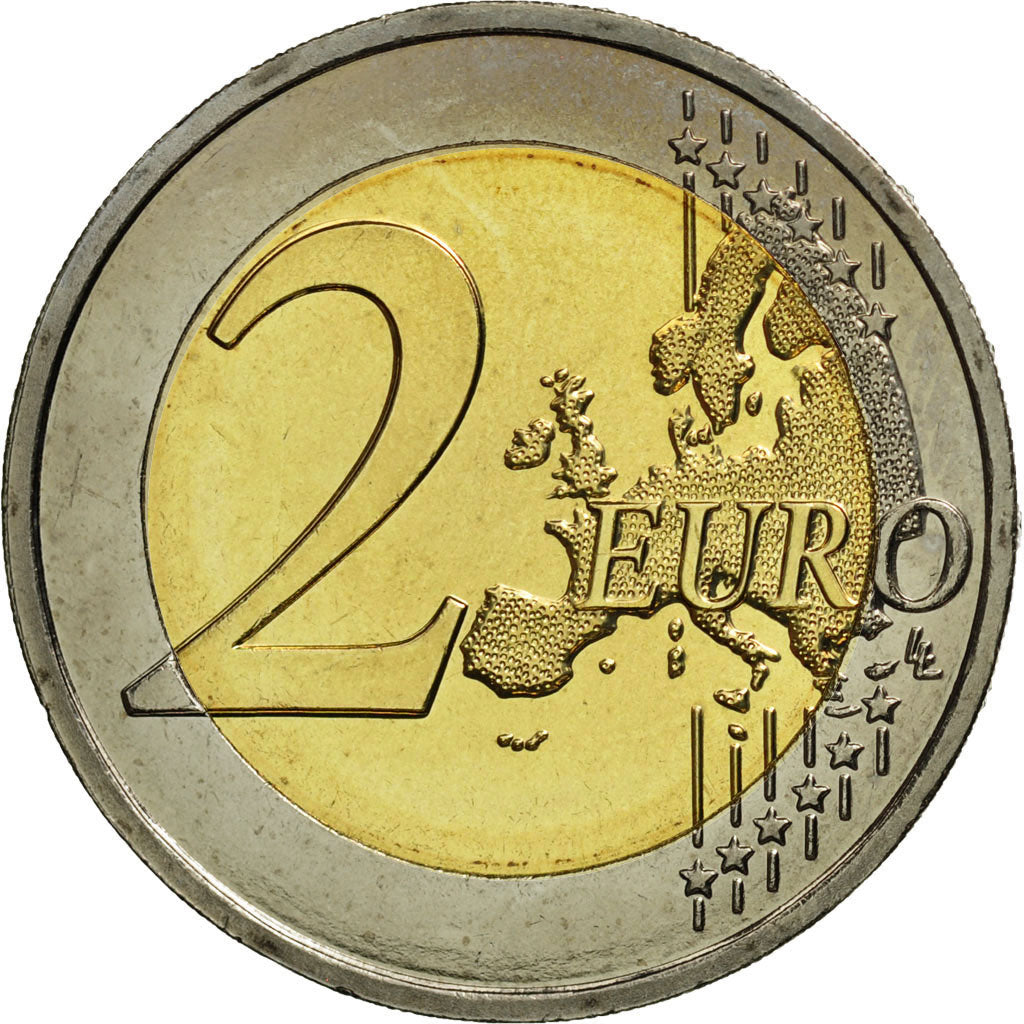 France, 2 Euro, 2009, MS(65-70), Bi-Metallic, KM:1414