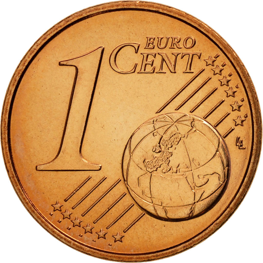 Coin, France, Euro Cent, 2004, MS(65-70), Copper Plated Steel, KM:1282