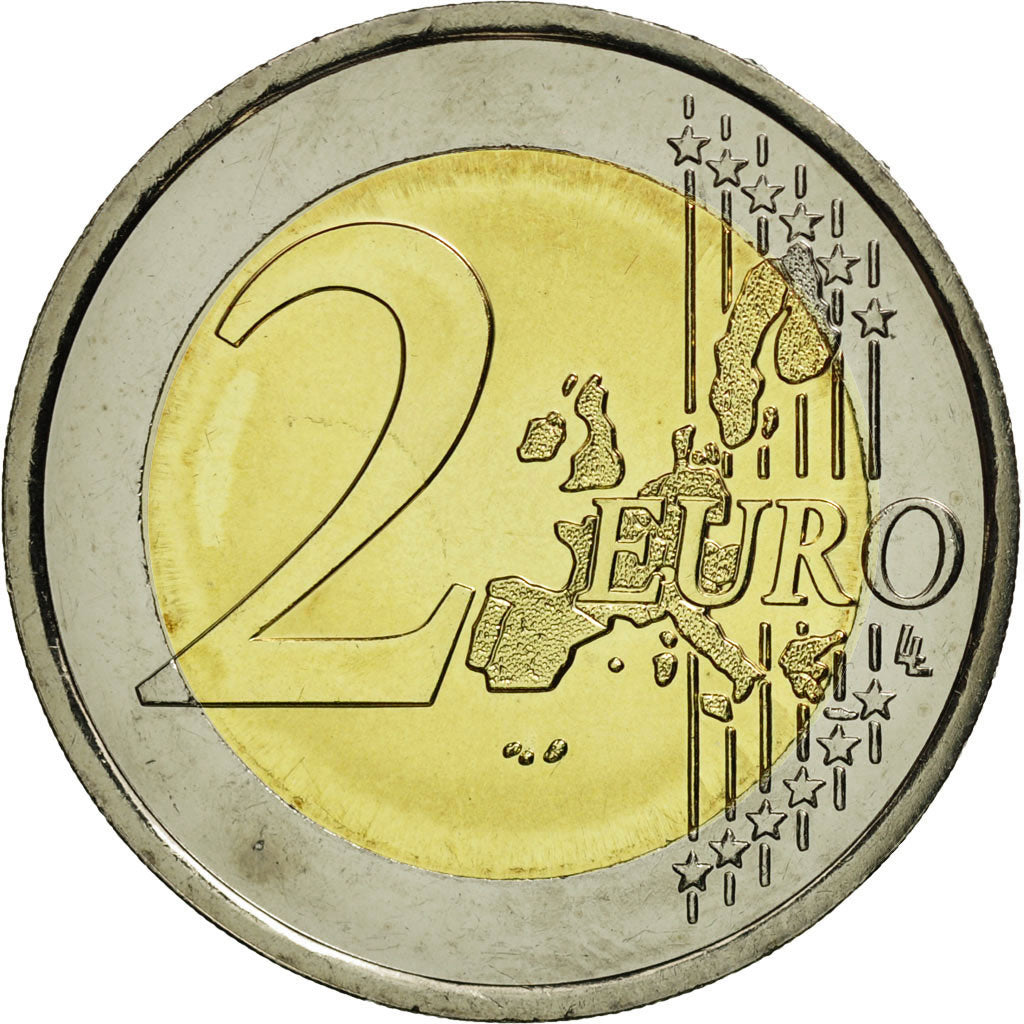 France, 2 Euro, 2004, MS(65-70), Bi-Metallic, KM:1289