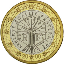 Munten, Frankrijk, Euro, 2000, FDC, Bi-Metallic, KM:1288