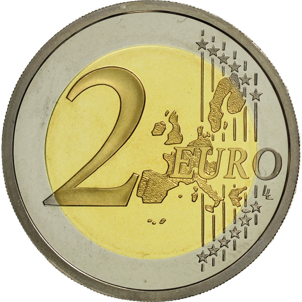Moneta, Francia, 2 Euro, 2001, FDC, Bi-metallico, KM:1289