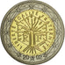 France, 2 Euro, PROOF 2002, MS(65-70), Bi-Metallic, KM:1289