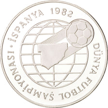Moneda, Turquía, 500 Lira, 1982, FDC, Plata, KM:952
