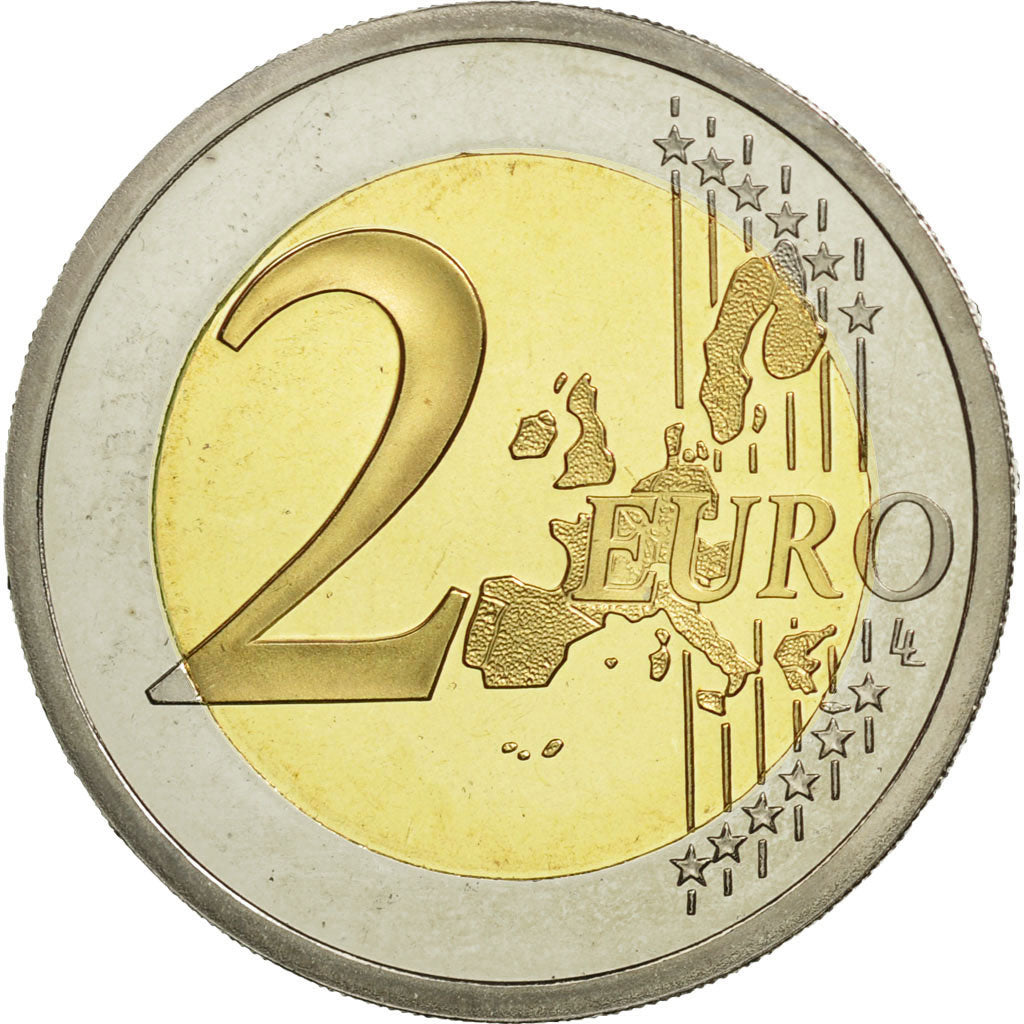 France, 2 Euro, PROOF 2003, MS(65-70), Bi-Metallic, KM:1289