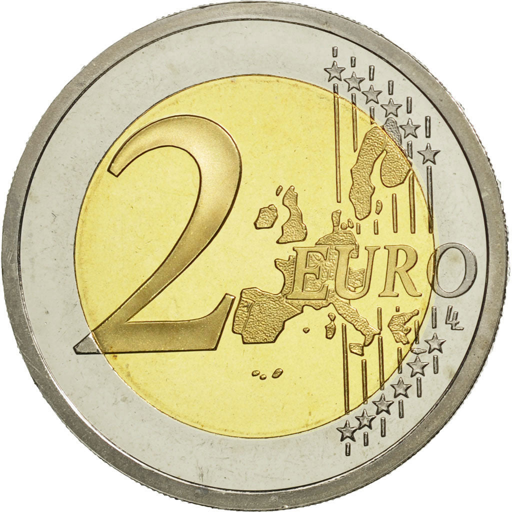 Coin, France, 2 Euro, 2003, MS(65-70), Bi-Metallic, KM:1289