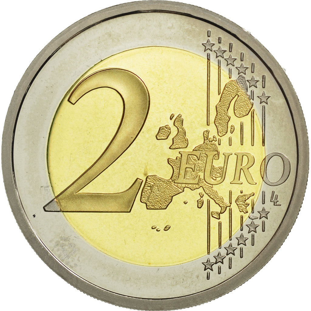 Coin, France, 2 Euro, 2004, MS(65-70), Bi-Metallic, KM:1289