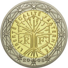Münze, Frankreich, 2 Euro, 2005, STGL, Bi-Metallic, KM:1289