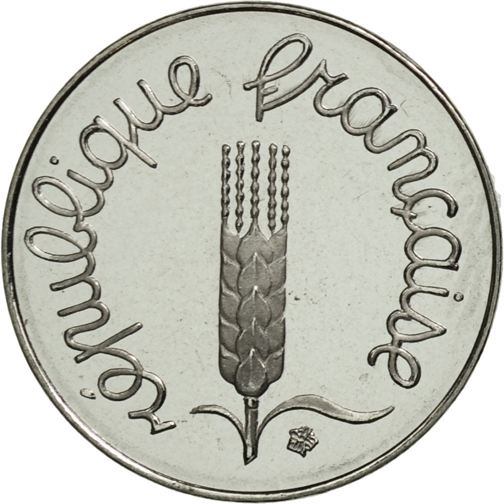 Frankreich, Épi, Centime, 1998, Paris, STGL, Stainless Steel, KM:928