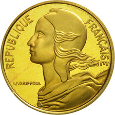 France, Marianne, 5 Centimes, PROOF 1998, MS(65-70), Aluminum-Bronze, KM:933