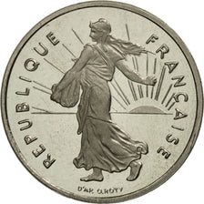 France, Semeuse, 1/2 Franc, 1998, Paris, BE, Nickel, KM:931.2, Gadoury:429a