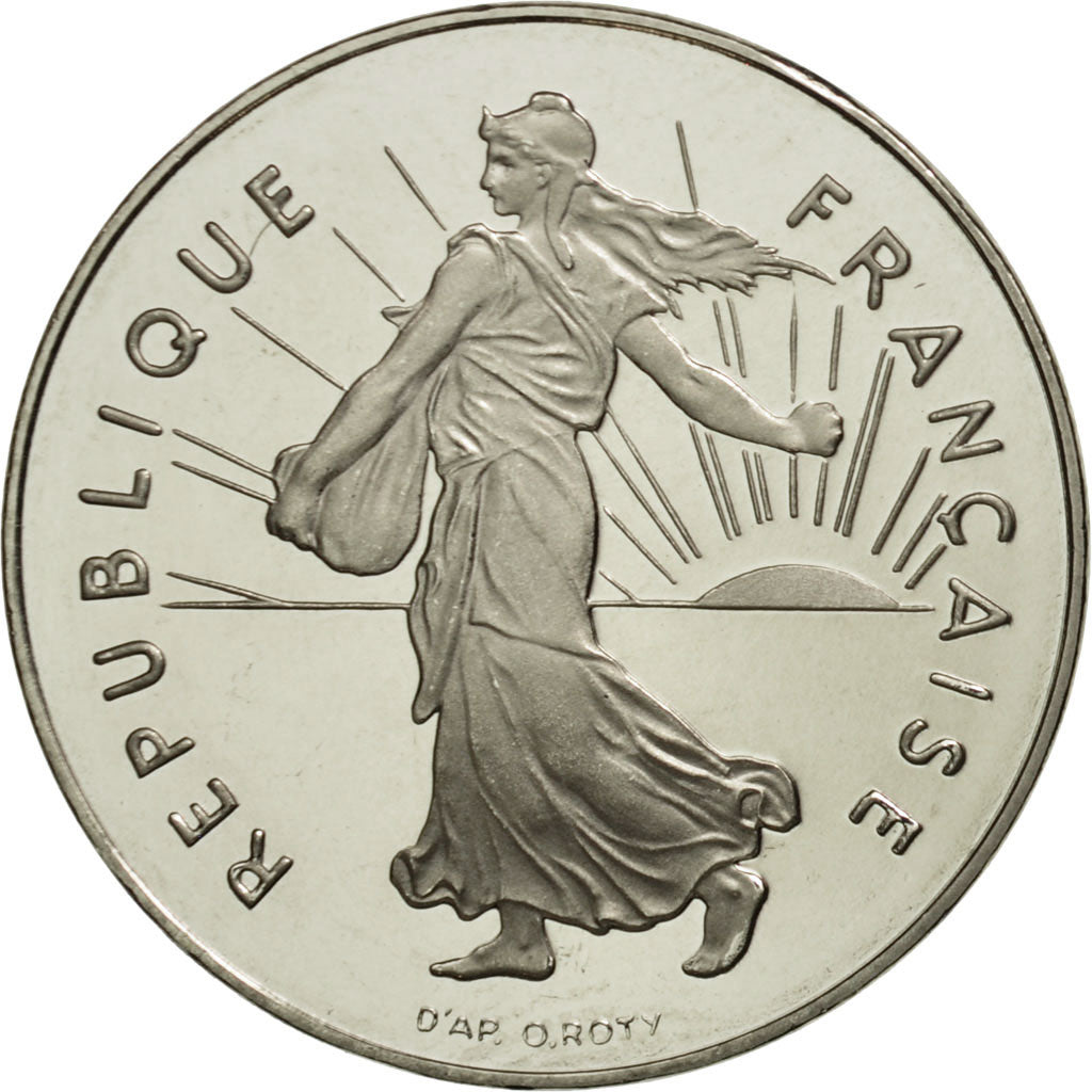 Coin, France, Semeuse, Franc, 1998, Paris, MS(65-70), Nickel, KM:925.2