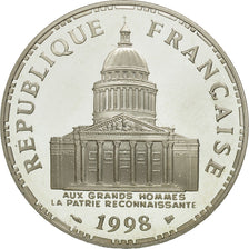 France, Panthéon, 100 Francs, PROOF 1998, Paris, MS(65-70), Silver, KM:951.1