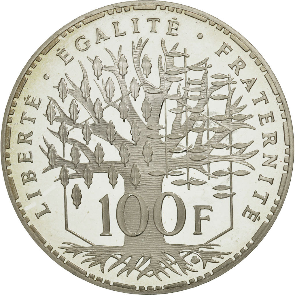 France, Panthéon, 100 Francs, PROOF 1998, Paris, MS(65-70), Silver, KM:951.1
