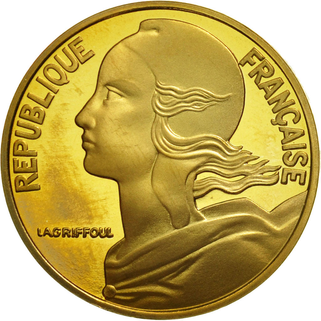 Coin, France, Marianne, 10 Centimes, 1997, Paris, MS(65-70), Aluminum-Bronze