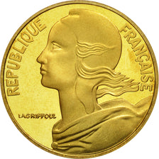 France, Marianne, 20 Centimes, PROOF 1997, MS(65-70), Aluminum-Bronze, KM:930