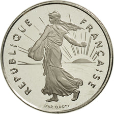France, Semeuse, 1/2 Franc, PROOF 1997, Paris, MS(65-70), Nickel, KM:931.2
