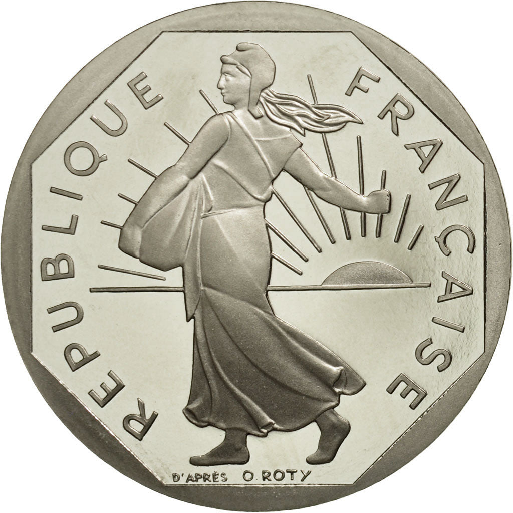 Coin, France, Semeuse, 2 Francs, 1997, Paris, MS(65-70), Nickel, KM:942.2