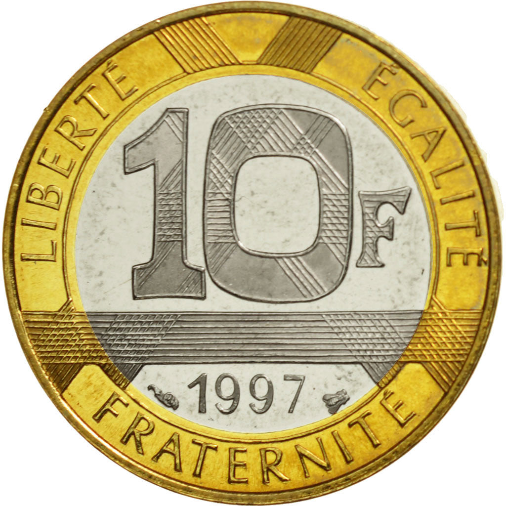 Monnaie, France, Génie, 10 Francs, 1997, Paris, FDC, Aluminum-Bronze, KM:964.2